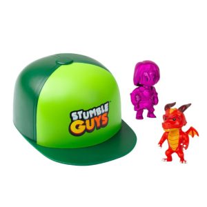 STUMBLE GUYS PACK GORRA CON 2 FIGURAS  SORPRESA